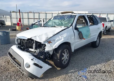 2004 Buick Rainier Cxl z USA, uszkodzony, nr VIN 5GADS13S642319459